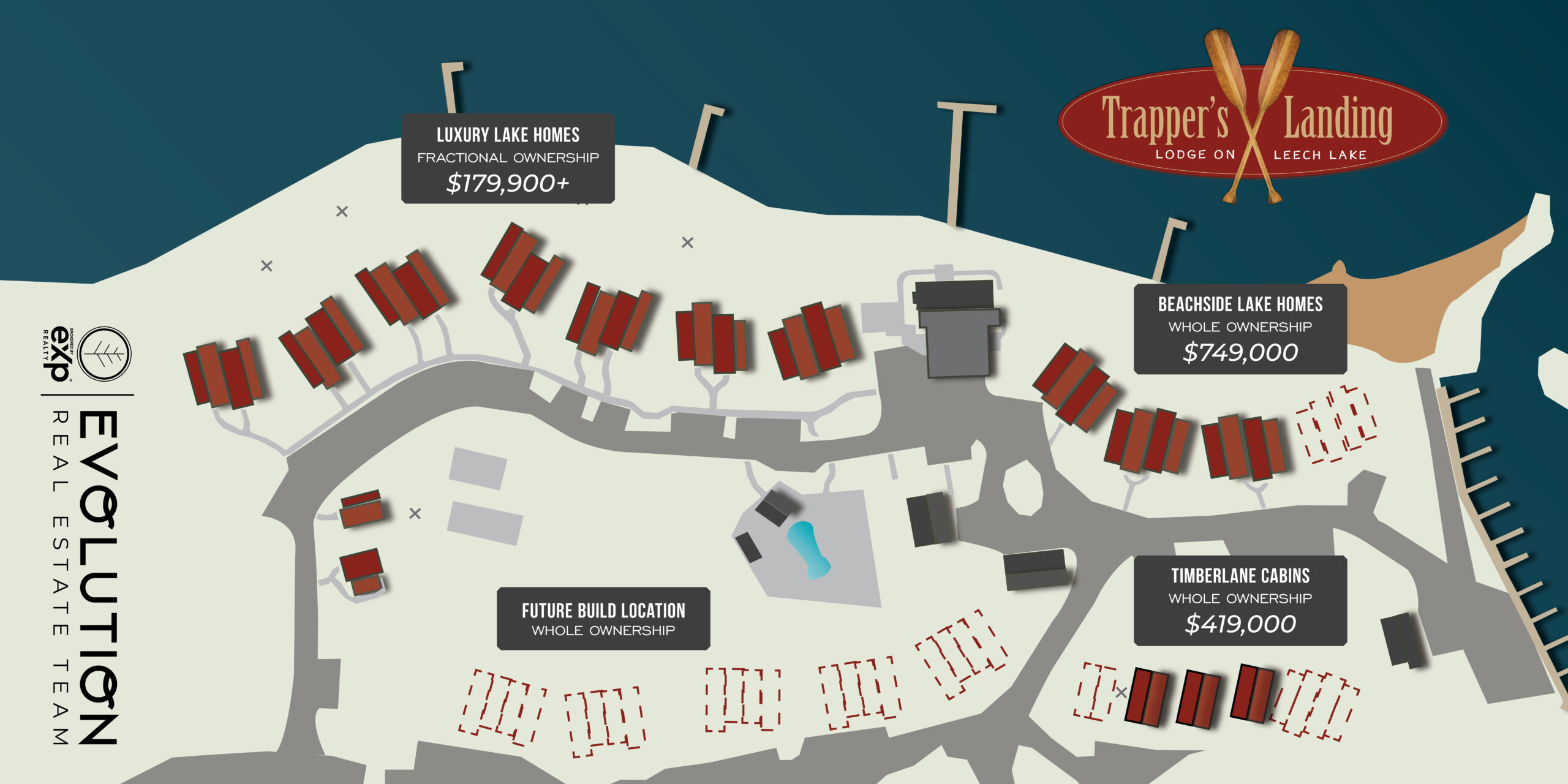 Trapper's Landing Lodge — Leech Lake, MN