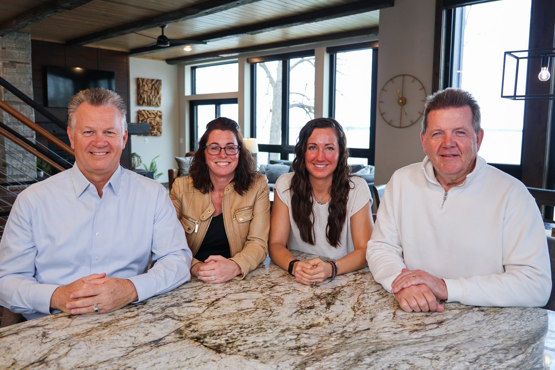 Team Evolution: Jeff Hansen, Carrie D. Lee, Colette Huston and Mark A. Ronnei